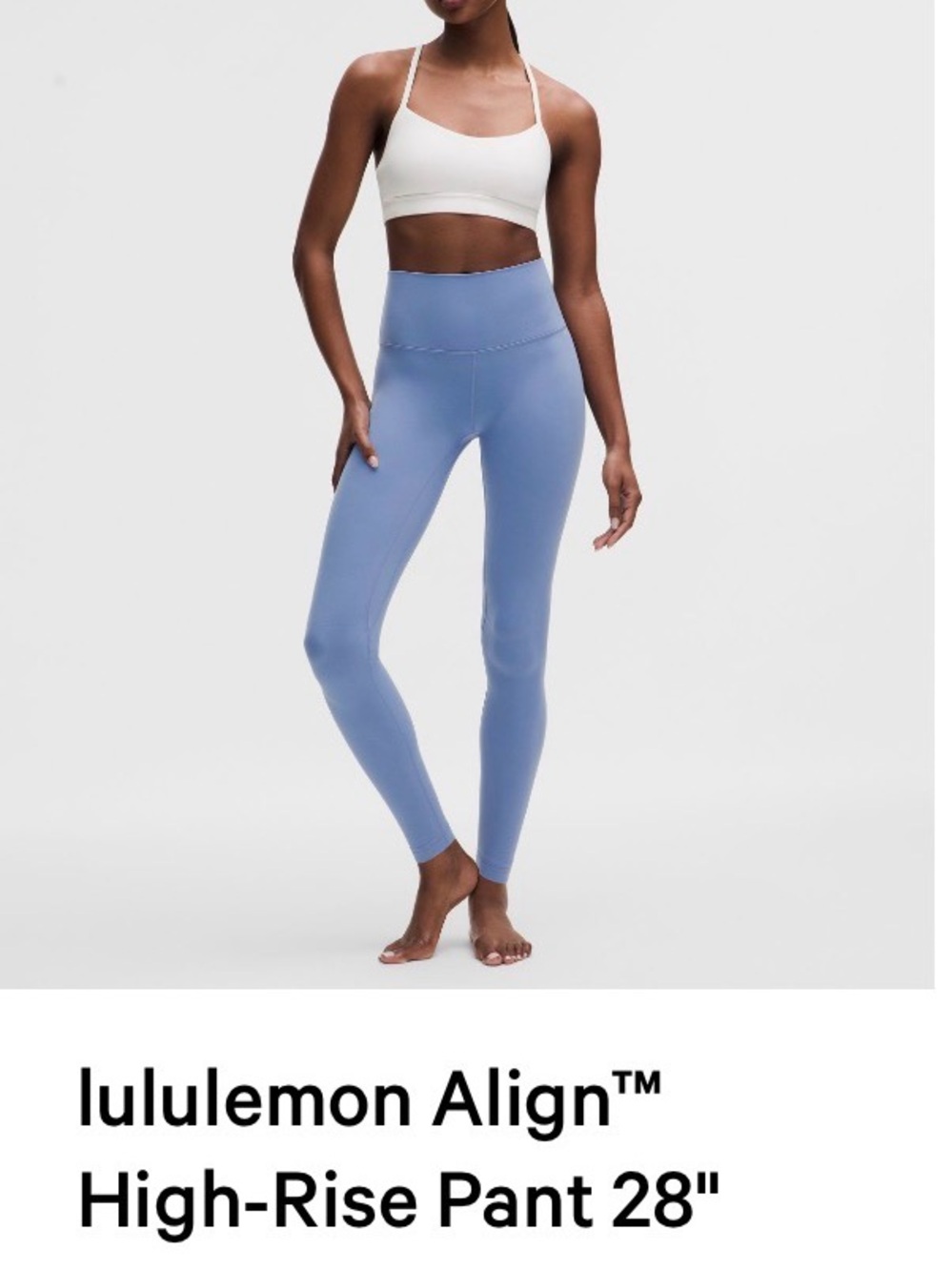 lululemon athletica Align High-Rise Leggings in Prep Blue 28”